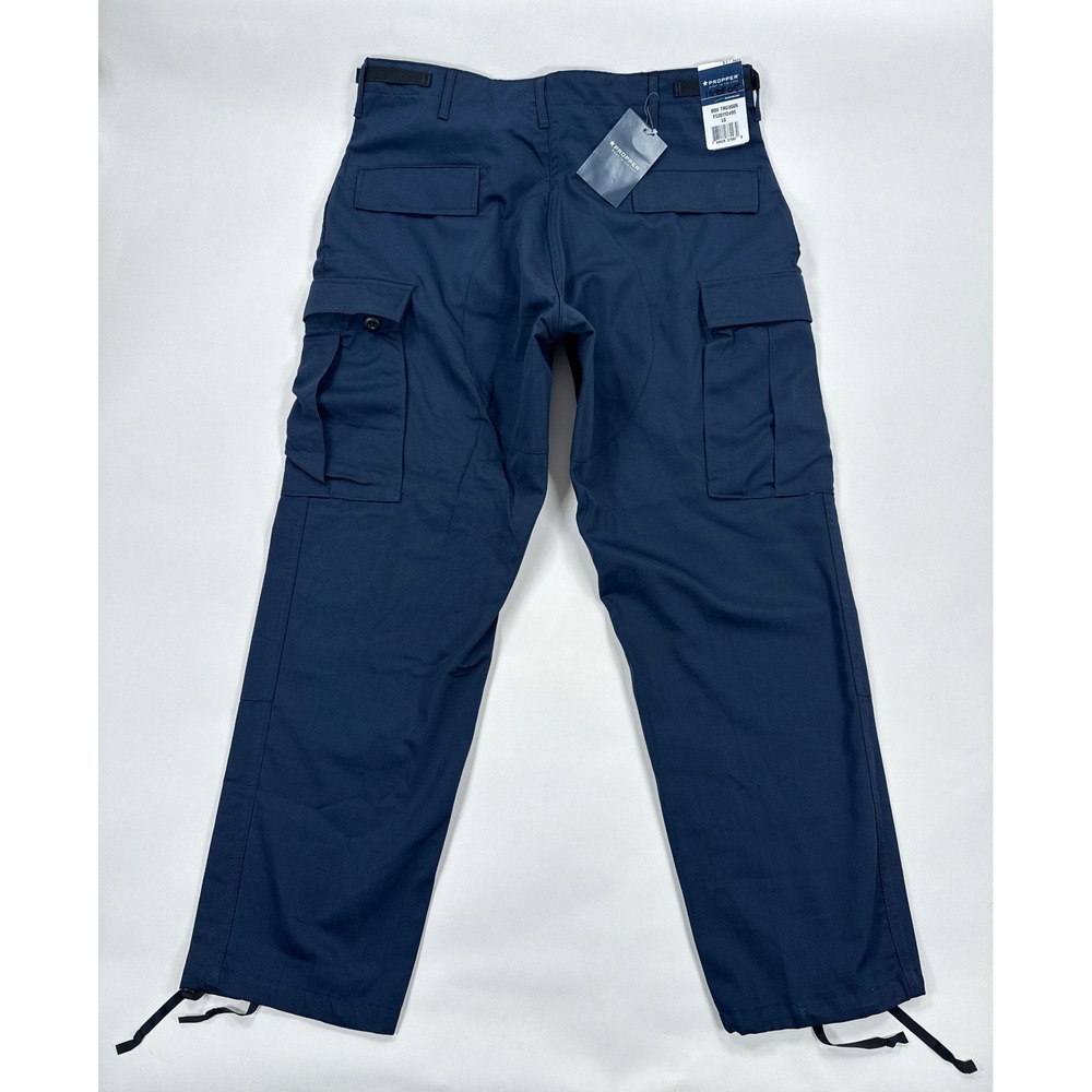 Propper BDU Trouser Mens Large Navy Blue Cargo Tactical Utility Gorpcore